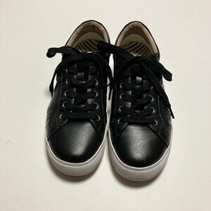 Taos Plim Soul Lux Shoes, Size 8W (8 Wide), Women's, Leather, Black & White